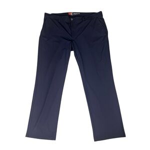 Society Of One Pants Mens Size 48 Navy Blue Athletic Fit Golf Chino 32” Inseam